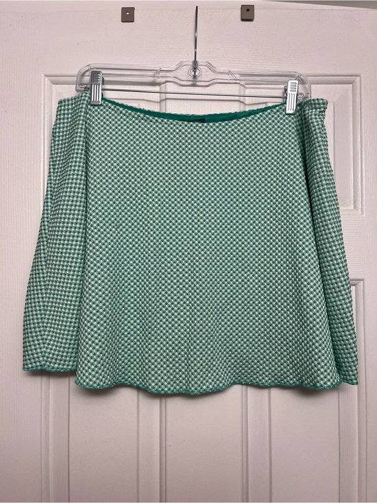 wild fable Dresses & Skirts - wild fable Green Check Knit Mini Skirt